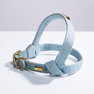 Dog Harness Hound Collection Belted Denim Harness